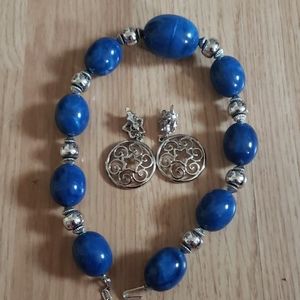 Vintage trifari necklace earring lot